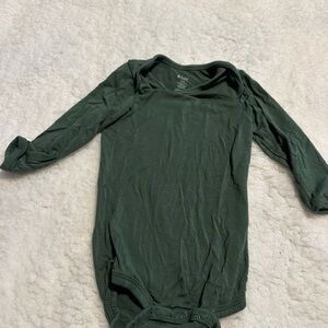 Kyte BABY Green Long Sleeve Bodysuit